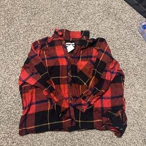 Urban Outfitters BDG Brendan Oversized Plaid Flannel Shirt